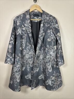 Estelle And Fin Womens Jacket Formal Floral Print 10 Long Classic Chic Wedding
